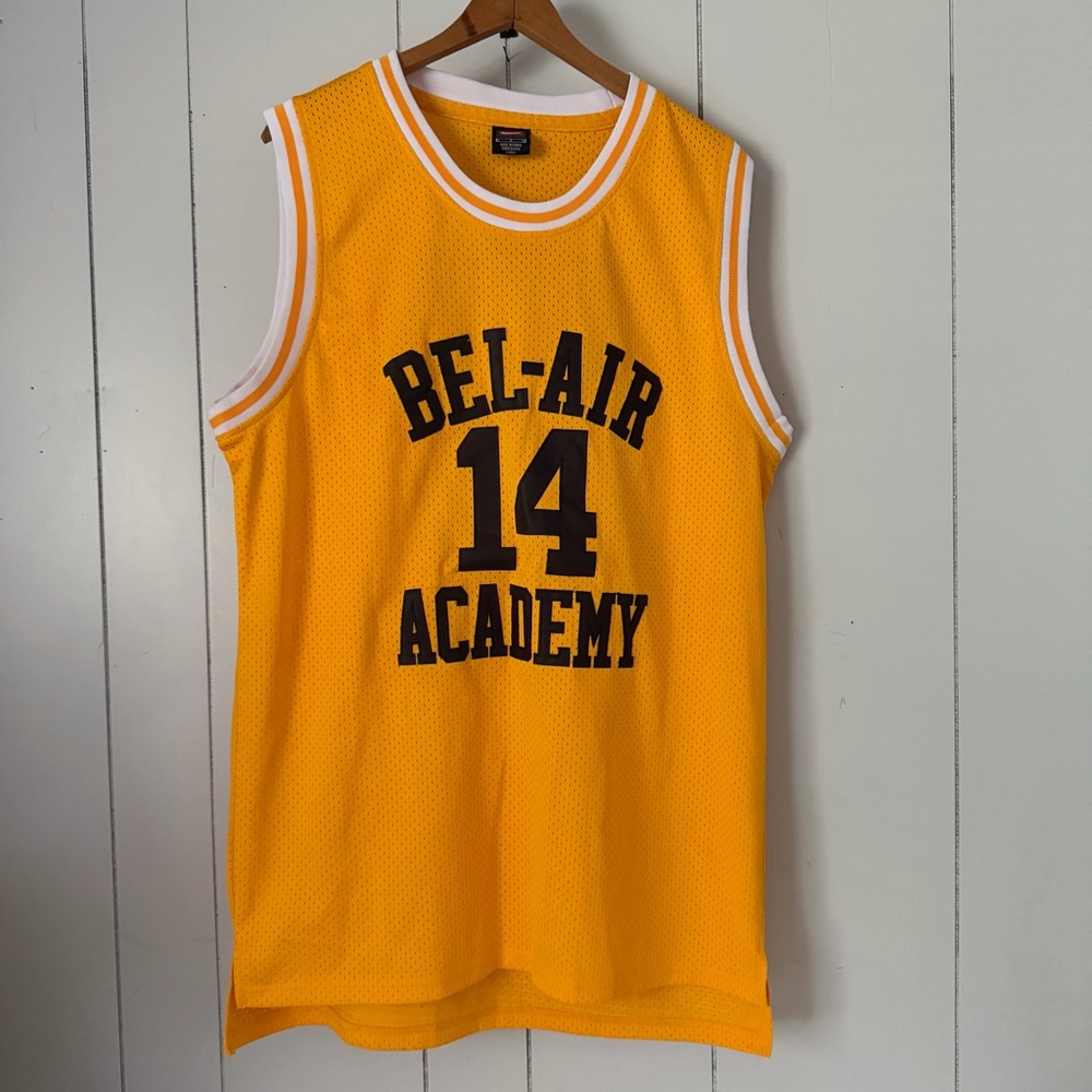 Vintage Nike Jersey Mens Large Bel-Air Academy #14 Will Smith Basketball